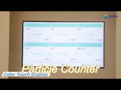 online air quality detector online system pm2.5 co2 concentration monitoring imported sensor