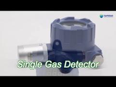 fixed type single gas detector 0 - 1ppm o3 gas detector high precision