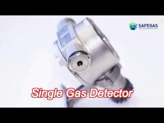 fixed flue gas detector imported sensor high precision alarm function 316 stainless steel so2 gas de