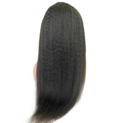 China Headband Wig Good Quality Deep Wave Virgin Hair Brown Tied Crochet Headband Malaysian Human Wig for sale