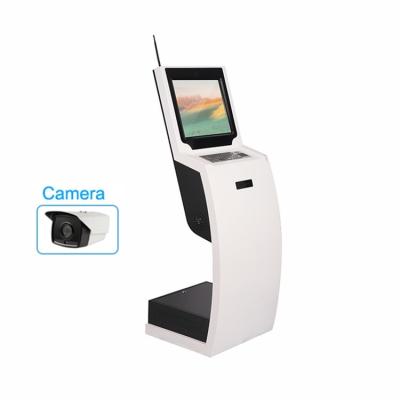 China Kiosk Virtual Ticket Thermal Printer Lcd Led Touch Screen Printer Kiosk Keyboard Payment Machine Queue Distribution Management System for sale