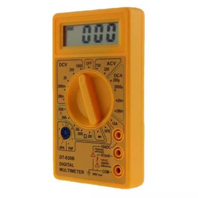 China LCD Display Digital Multimeter AC/DC 750/1000V Multimeter Voltmeter Ammeter Ohm Tester Digital Multimeter DT830B DT830B for sale