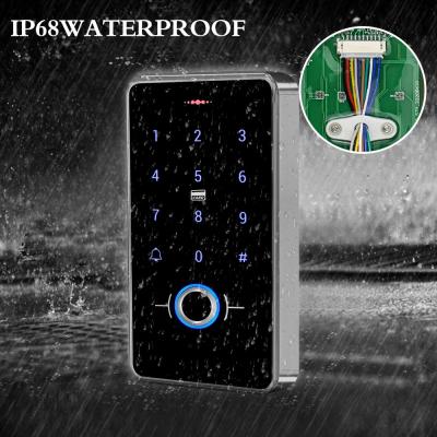 China Waterproof Outdoor Touch Door Opener System EM4100 125KHz Controller Keypad RFID Access Electronic IP68 Access Control Boards FS12 for sale