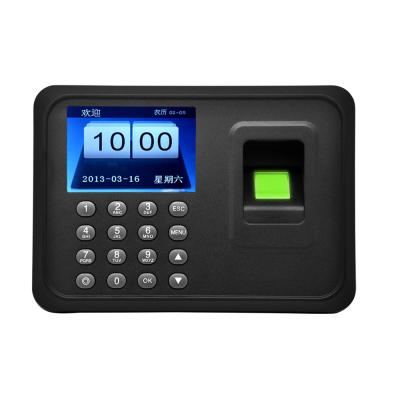 China A6 Biometric Fingerprint Time Terminal Attendance / A6 Fingerprint Reader Time Attendance for sale