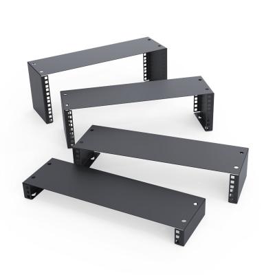 China Network Equipment Servers Rack 1U Rack Mount Wall Bracket Mounting a 1U Rack Drawer or Sliding Shelf Under a Table or Shelf for sale