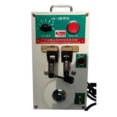 China Small Bump Band Welder Butt Welding Welding Machine Saw Blade Butt Welding Machine Metal Steel Belt Back To Fire for sale