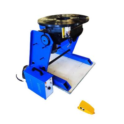 China Wholesale And Retail Small Welding Turntable Welder Flange Building Material Stores Rotating Fixture Small Equipment Positioner Supply for sale