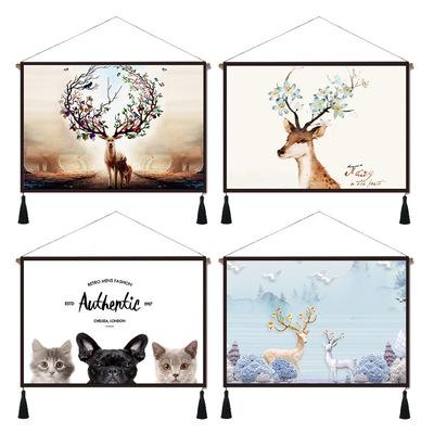 China Rectangular Wall Hanging Paintings Europe Cloth Decoration Living Room Decoration Gifts Home Souvenirs for sale