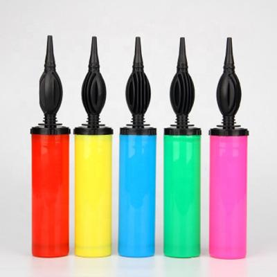 China Balloon High Quality Inflation Balloon Pump for Balloons Yoga Balls and Circles Balloon Swim Portable Pump for sale