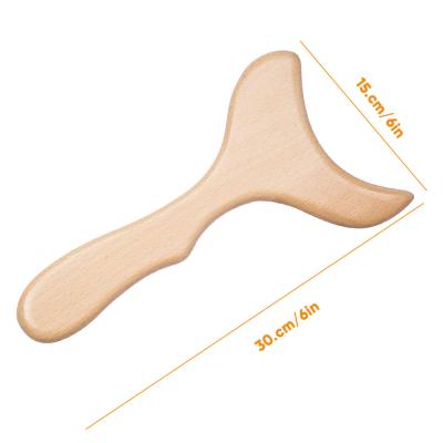 China For commercial & Home Use 2022 GuaSha Wooden Tools Wooden Lymphatic Drainage Tool Anti Cellulite Massage Tool Use For Massage for sale