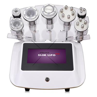 China Skin Revitalizer 2021 7 in 1 S Ultrasonic Cellulite Removal 40K Shape Slimming Device Vortex Cavitation Machine for sale