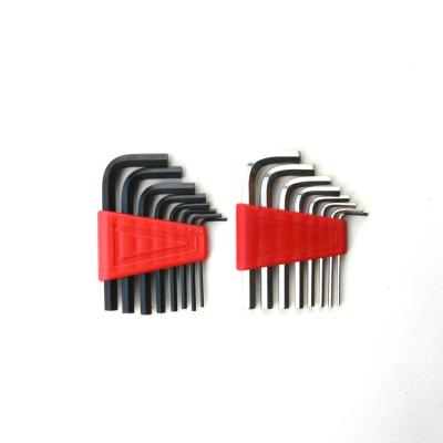 China 45# Carbon Steel 8pcs Short Hex Key Set for sale