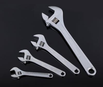 China Professinal Competitive Carbon Steel Chrome Plated Adjustable Shift Monkey Wrench for sale