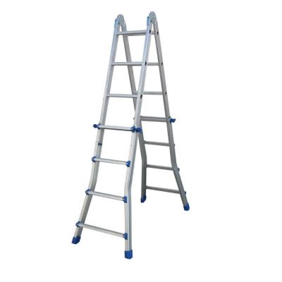 China High Quality Aluminum Folding Ladders Universal Ladder Confirm To EN131 European Safety Standard for sale