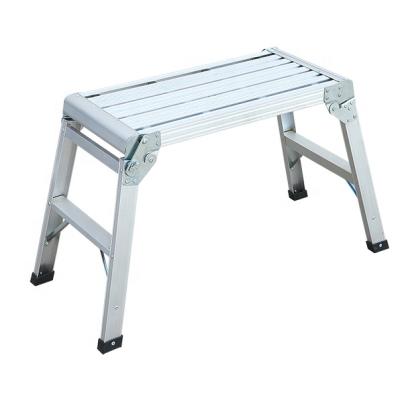 China Folding Ladders Height Quality Lightweight Slip-resistance Work Bench Folding Portable Work Platform for sale