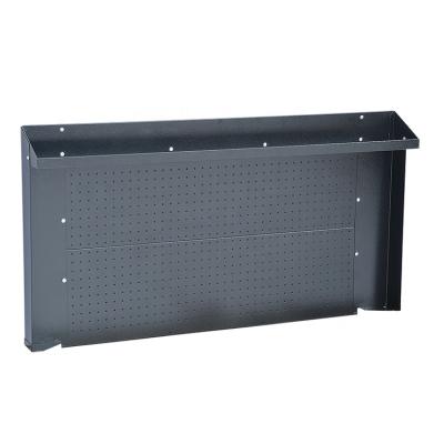 China Machinery Repair Shops Heavy Duty Steel Pegboard Back Wall For Workbench Storage Workshop Wood Table for sale