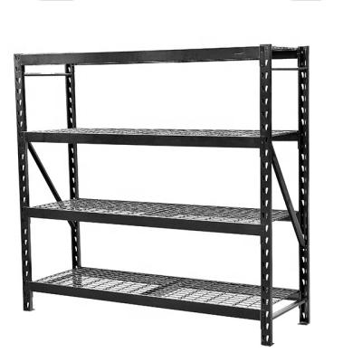 China Industrial Heavy Duty Industrial Wire Corrosion Protection Storage Rack Boltless Garages Shelving Rack 1830x1945x610mm 600kg for sale