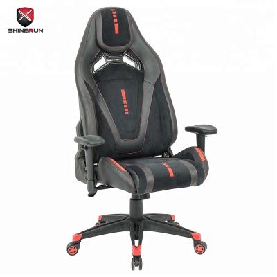 China Hot 2022 Latest Design Gaming Cooling Chair With Multi Function Adjustable Suede Ergonomic Office Chair for sale