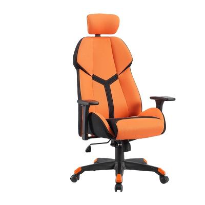 China New Model Cooling Customized Office Recliner Chair Gaming Computer Orange Adult Chair for sale