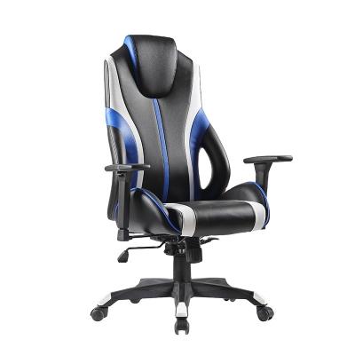 China 2022 Free Sample Modern Design PU Cooling Leather Gaming Chair Game for sale