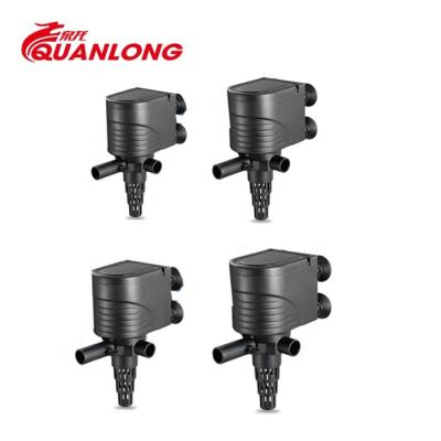 China Quanlong Viable Electric Aquarium Submersible Water Pump for sale