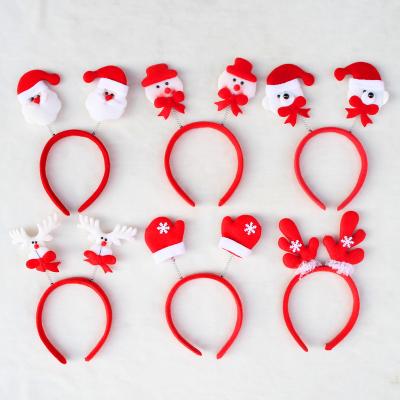 China Wholesale Friendly Material Fashion Christmas Hair Accessories Hair Clips Circle Clips For Girls for sale