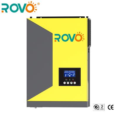 China ROVO 5.5KW Hybrid Inverter 5KW Solar All In One Inverter With Solar Battery Charger MPPT Controller Inside 500V PV Input 595x 395x 208 (mm) for sale