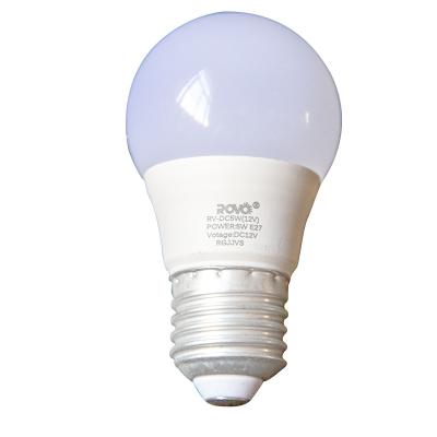 China ROVO 5W 12V DC LED Home Light Bulbs E27 B22 3000 at 6500K Color Temperature Energy Saving for Home Hotel Indoor for sale