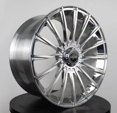 China VIP sports 18 19 20 21 22 inch custom factory chrome polish aluminum alloy forging hot-sell lightweight car wheels for sale