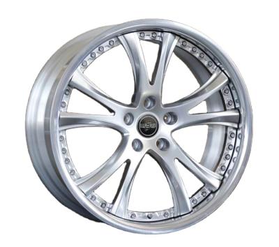 China VIP Sports 18 19 20 21 22 Inch Custom New Style Sport Aluminum Alloy 2 Piece Forged Car Wheels for sale