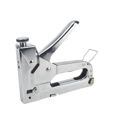 China Ordinary Factory Direct Sales Set Silver Three-Aim Staple Gun Plus Nail Puller for sale