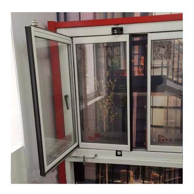 China Folding Screen Panoramic Retractable Advanced Cavity Sliding And Folding Glazing System For Balcony for sale