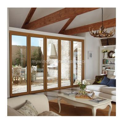 China Aluminum Magnetic Screen Frame Tempered Glass Sliding Window And Door Price for sale