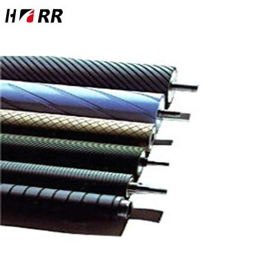 China Machinery Parts Custom Rubber Coated Roller, Conveyor Rubber Coated Roller, Rubber Roller for sale