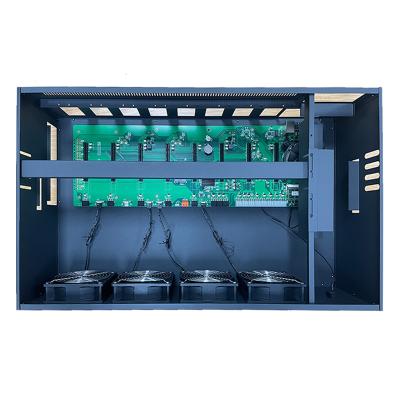 China With Fan 847/B85/B75 Motherboard Kit Case With 8 PSU Computer Case Fan Rig Frame Server GPU Case. 2000w gpu PCI-E 65mm for sale