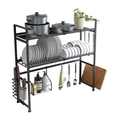 China Multifunctional Factory Outlet Stainless Steel Kitchen Sink Storage Rack for sale