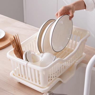 China Minimalist Factory Outlet Recess Dish Plastic Rack Brush Sink Drain Dry Rack Mat for sale