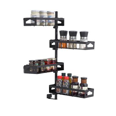 China Flexible Multifunctional Chinese Supplier 201 Stainless Steel Seasoning Box Rack for sale