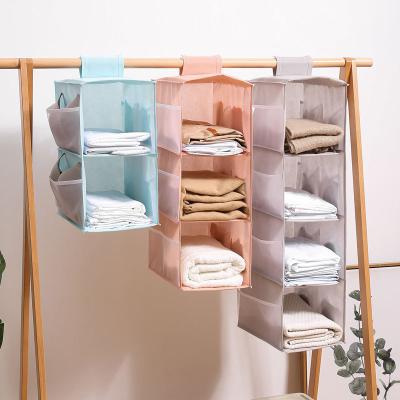 China Separate 4 Divider Compartment Storage Box Viable Underwear Storage Cabinet For Underwear Storage Underwear Pink for sale