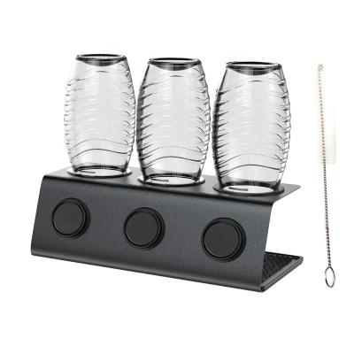 China Contemporary Water Bottle Storage Rack Bottle Drying Rack Including Reading Brush, Soda Bottle Rack for sale