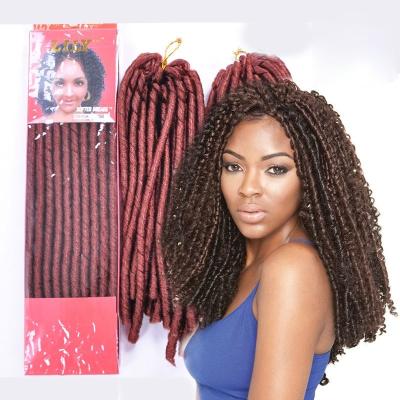 China Dread Locks Crochets TKL Newcomer Multicolor Dread Locks Faux Straight Spiral Crochets Hot Sale Passion Twist Hair for sale