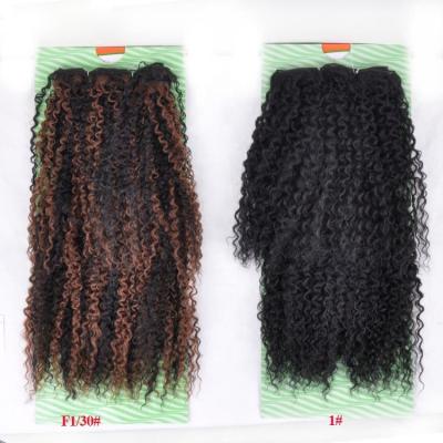 China TKL 2021 Water Wave Synthetic Hair Extension 100g Weft Curly Kinky Wave Hair Extensions Wholesale Hair Weft for sale