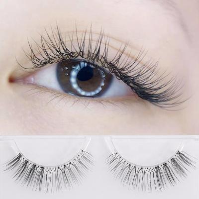 China Natural False Eyelash TKL Super Soft Curling Lashes Various Styles Mink Strip Hand Made Lashes 25 Mm Full for sale