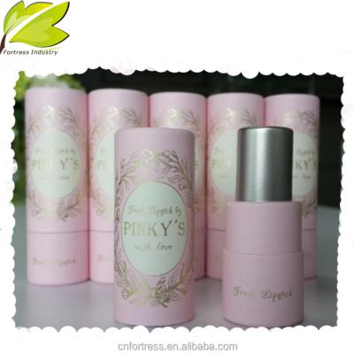 China Recyclable Luxury Custom Lip Balm Cardboard Paper Tube Packaging for sale