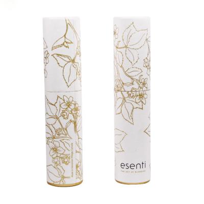 China 10ml Handmade Perfume Bottle Paper Tube Box 30ml Cardboard Cylinder Essential Oil Tubes Custom Packaging for sale