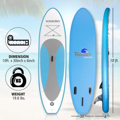 China Unisex Non-Slip Pedal Powered Thruster Belly Boat Kayak Paddle Board for sale