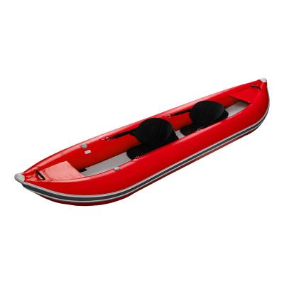 China 2021 PVC Inflatable Kayak Factory Price PVC Fishing Kayak for sale