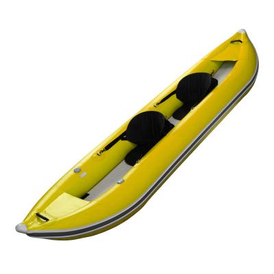 China PVC Inflatable Boats Set Outdoor Professional Foldable Tandem Kayak for sale