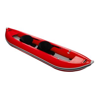 China New Design PVC Low Price 2 Person Fishing Inflatable Kayak for sale