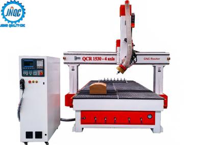 China 4 máquina de madeira 1530 do router do CNC da escultura de madeira da linha central 3d com o cambiador de ferramenta automático à venda